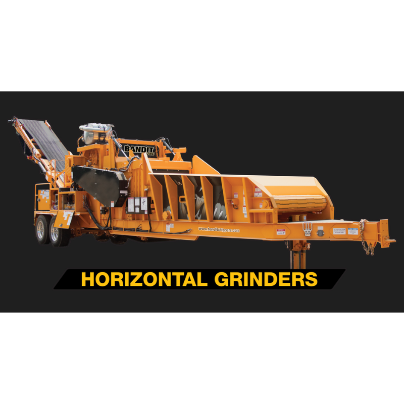 Horizontal Grinder Machine Wall Cling